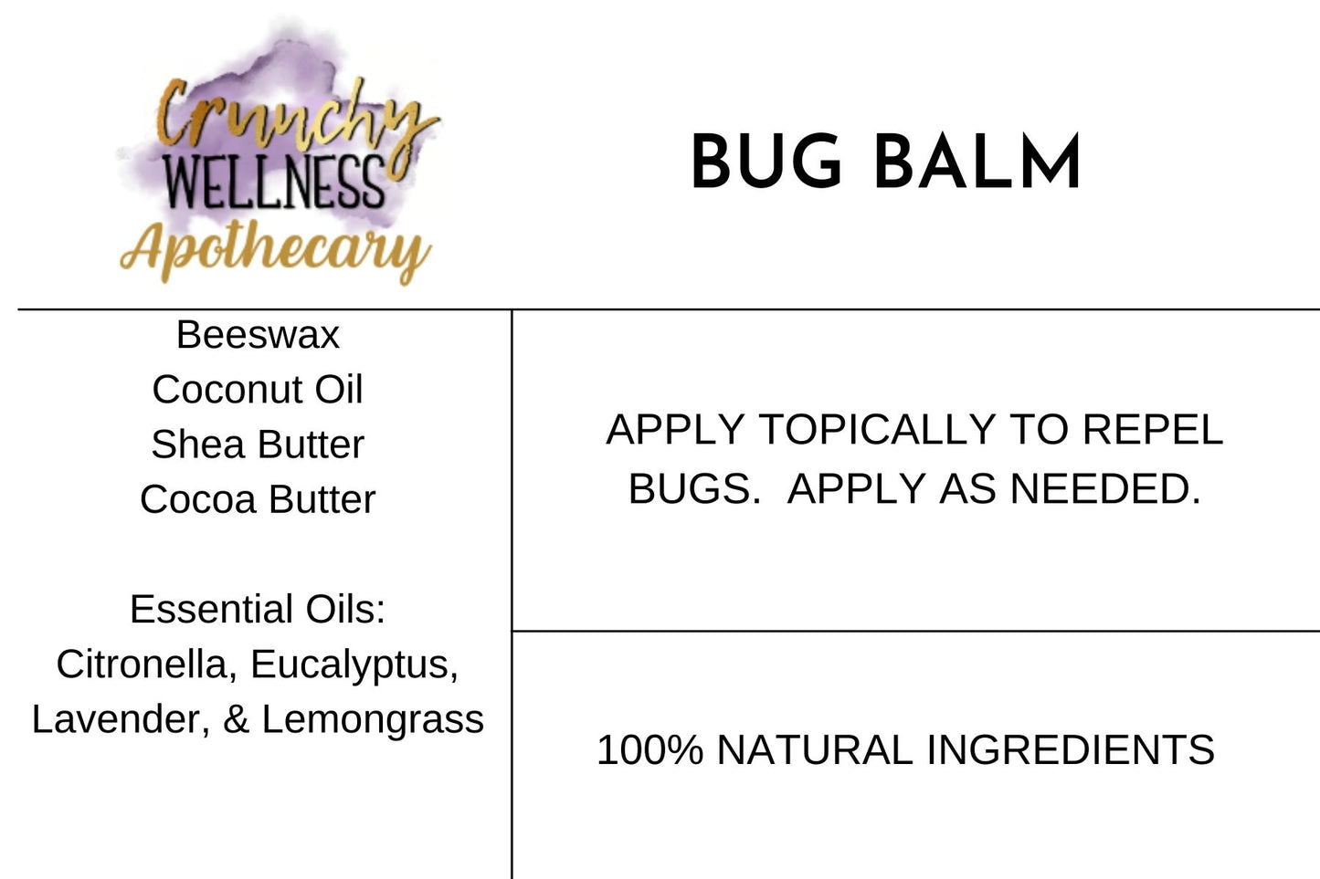 Bug Balm