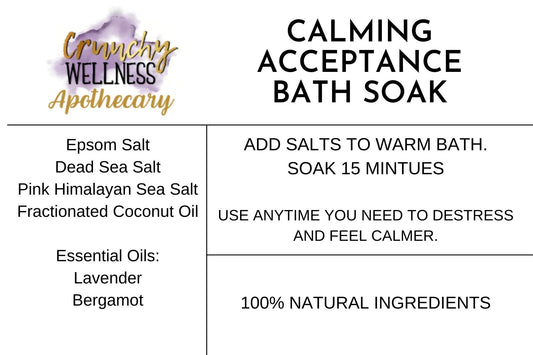 Calming Acceptance Bath Soak