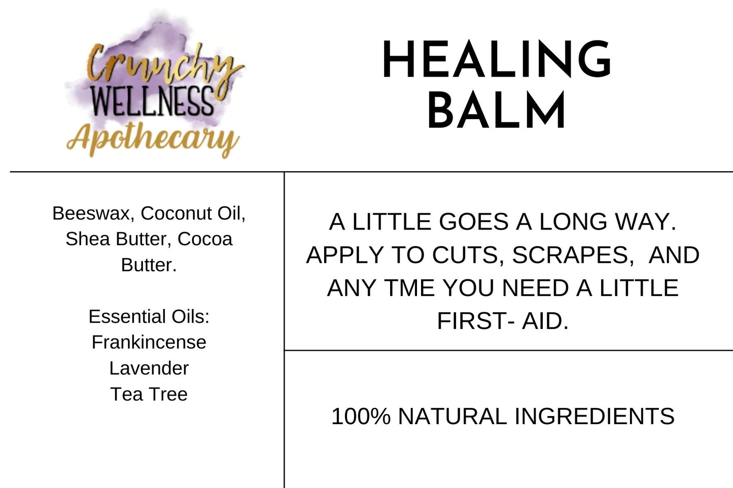 Healing Balm