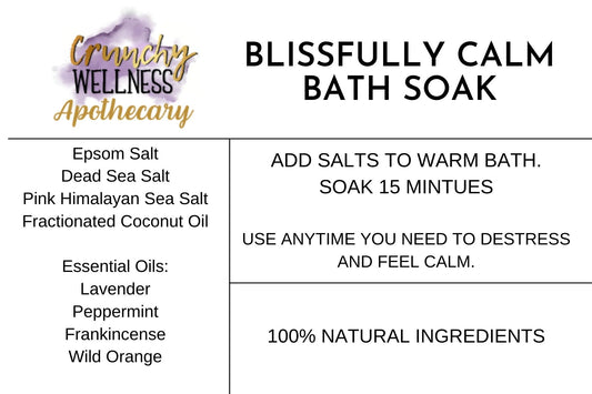 Blissfully Calm Bath Soak