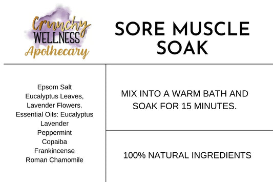 Sore Muscle Bath Soak