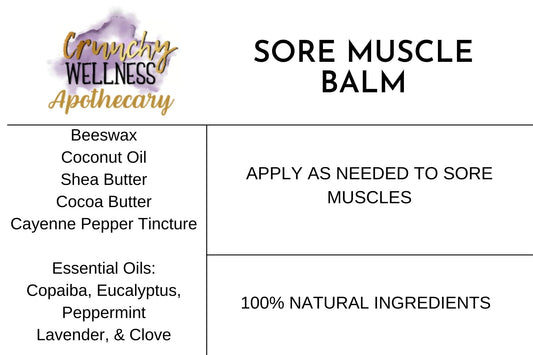 Sore Muscle Balm