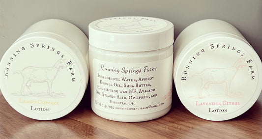 Running Springs Farm Lotion