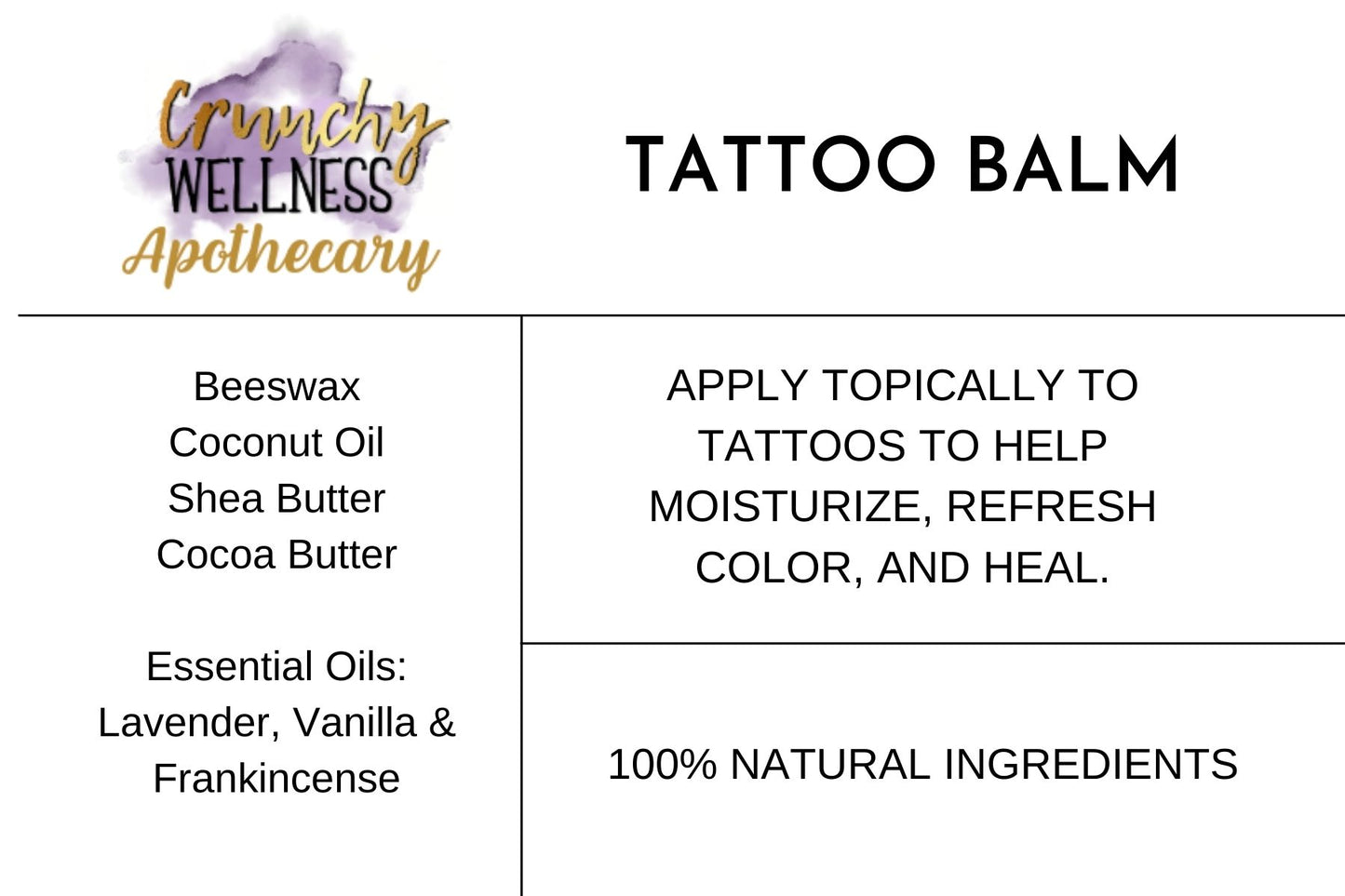 Tattoo Balm