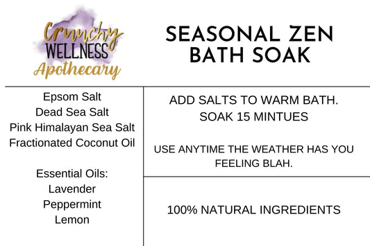 Seasonal Zen Bath Soak